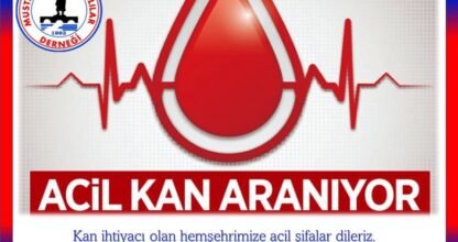 Acil Kan İhtiyacı;