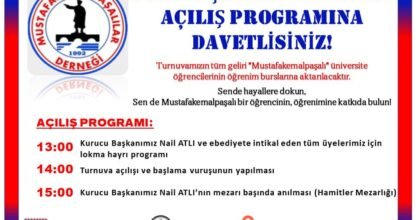 🎉 2024 PAŞADER Turnuvası Başlıyor! 🎉